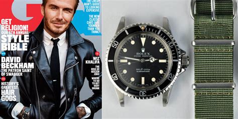 david beckham vintage rolex